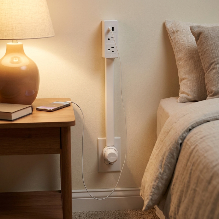 Power Socket Bedside Table Extender
